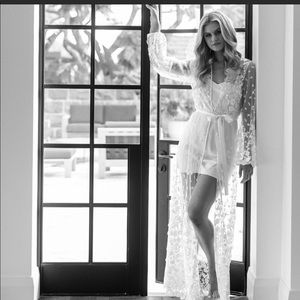 Le Rose ADELE Maxi Robe With Slip NWT